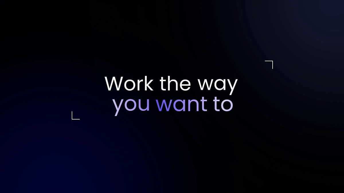 App Space interface